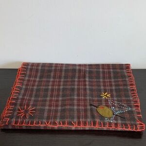 2001 Wool Blend Plaid Gap Scarf